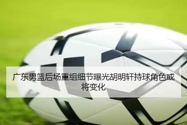 广东男篮后场重组细节曝光胡明轩持球角色或将变化 - ob.comapp